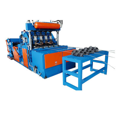 التلقائي الاقتصادي 2-4mm سلك قفص ماكينة نظام التحكم PLC