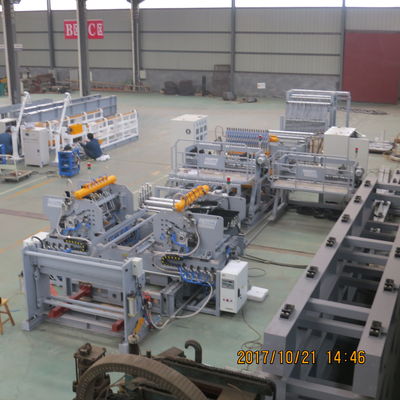 5-12mm 0.8Mpa تقوية شبكة لحام آلة مع صمام الملف اللولبي
